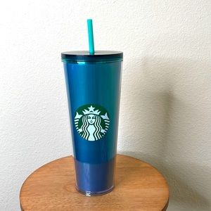 Tall plastic tumbler